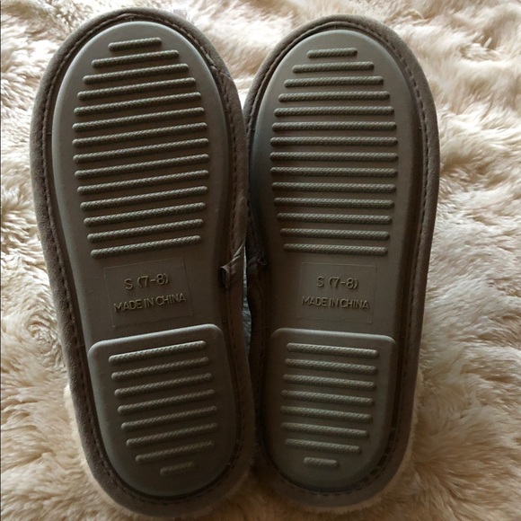 Soft powder Blue Slippers with Plush Lining - Picture 6 of 6